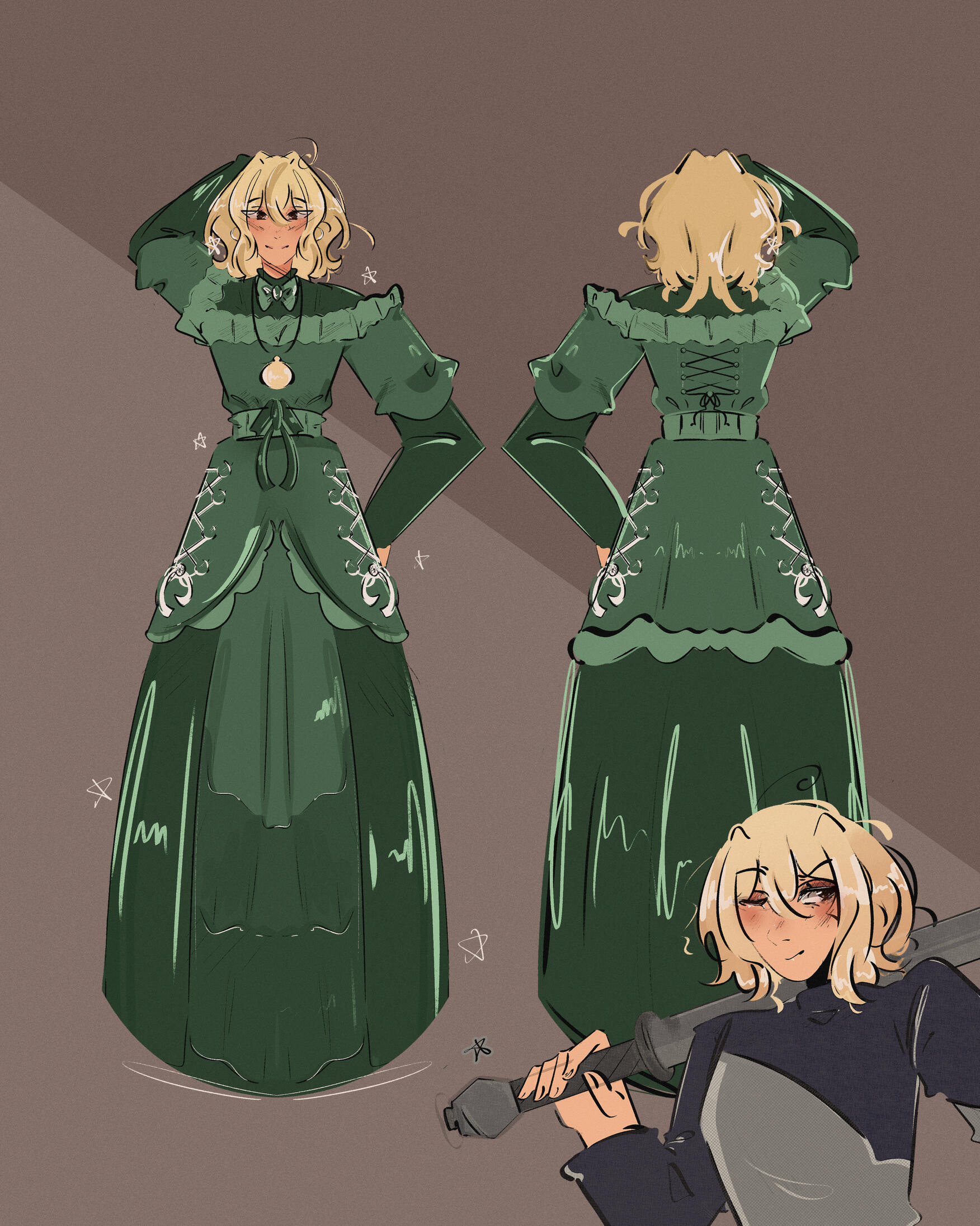 Claire A. | Character Design Sheet