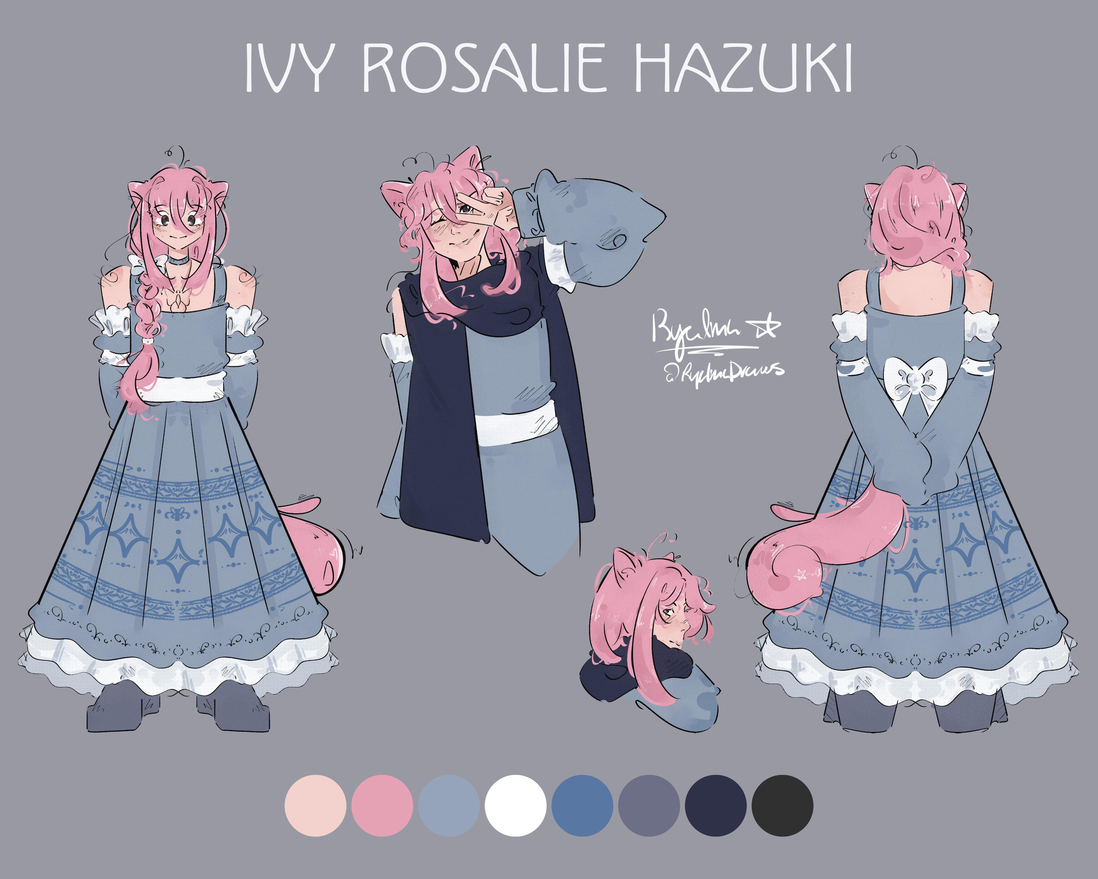 Ivy H. | Character Design Sheet
