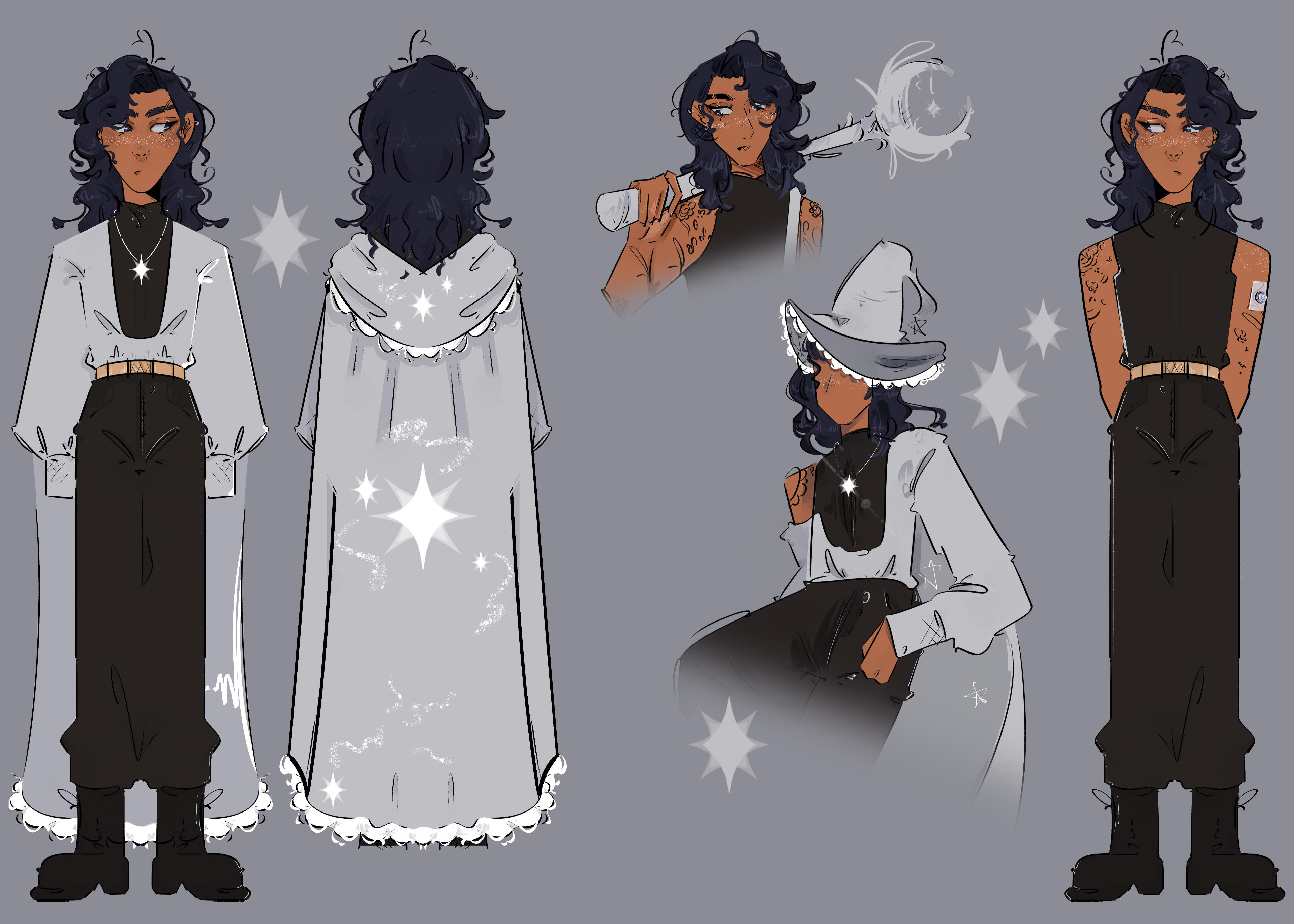 Reyna M. | Character Design Sheet